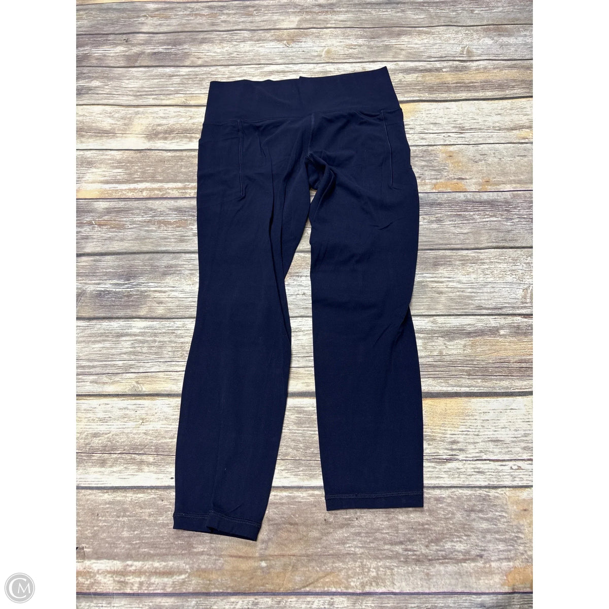 Athletic Capris By Athleta In Navy, Size: M