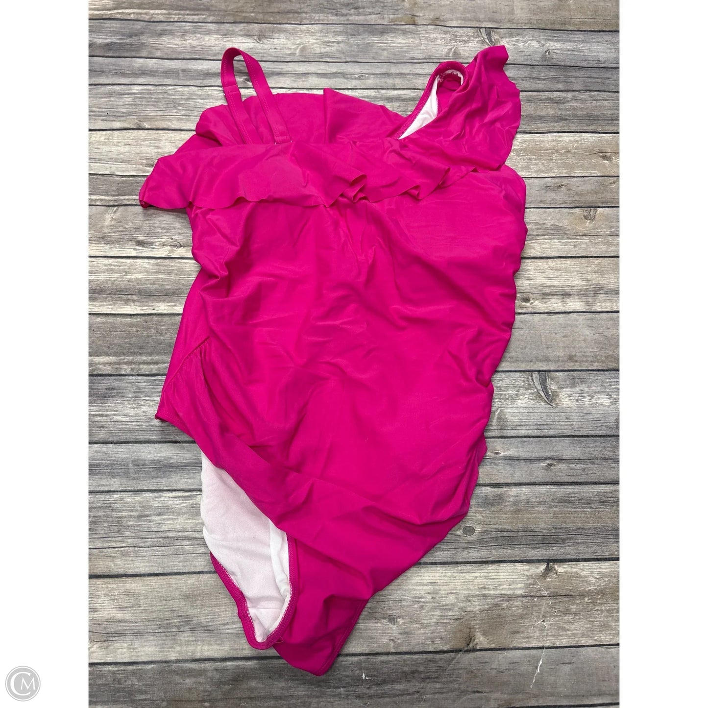 Swimsuit By Cme In Pink, Size: 2x