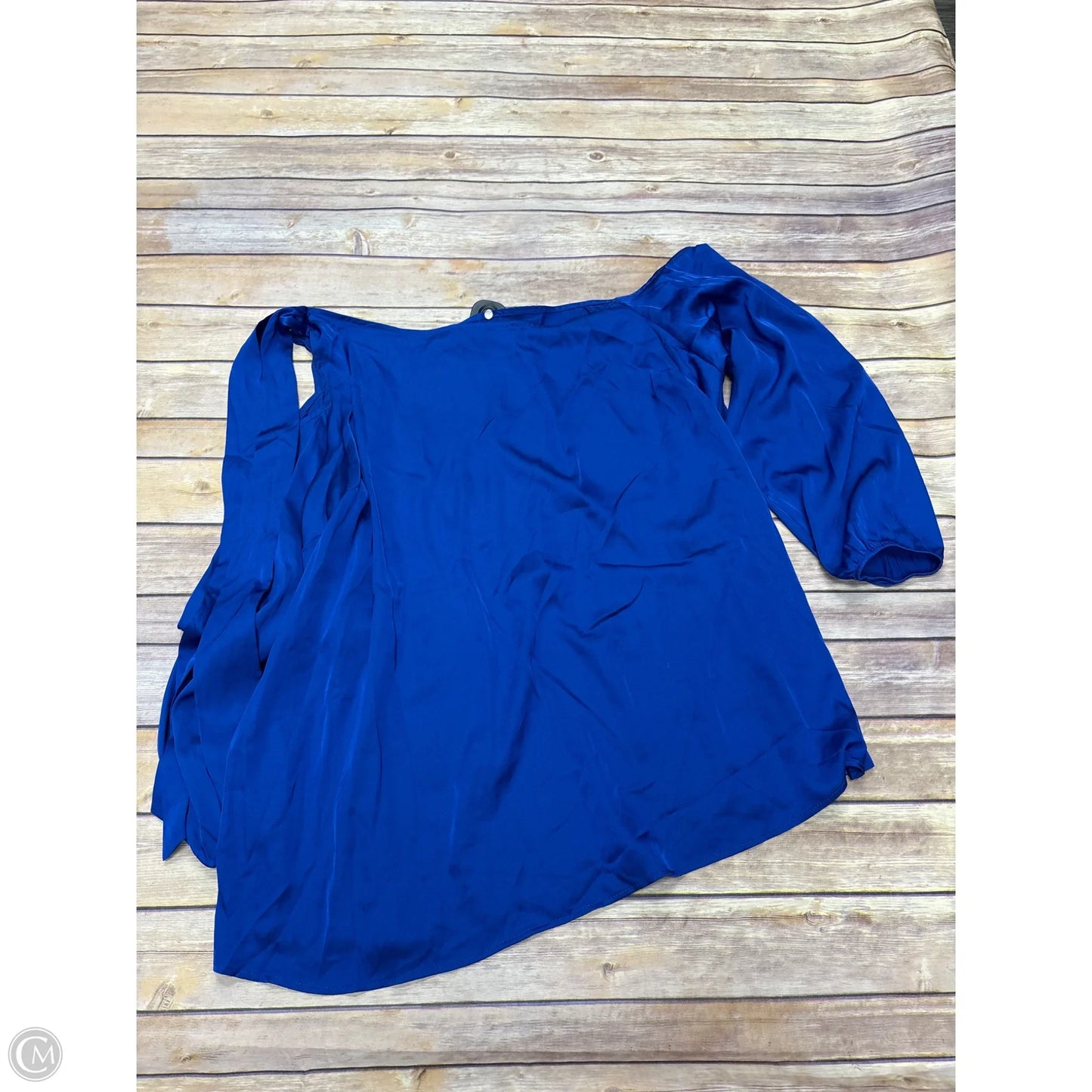 Top Long Sleeve By Torrid In Blue, Size: 1x