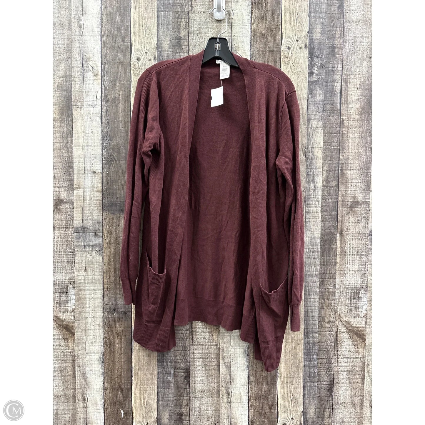 Cardigan By Matty M In Red, Size: L