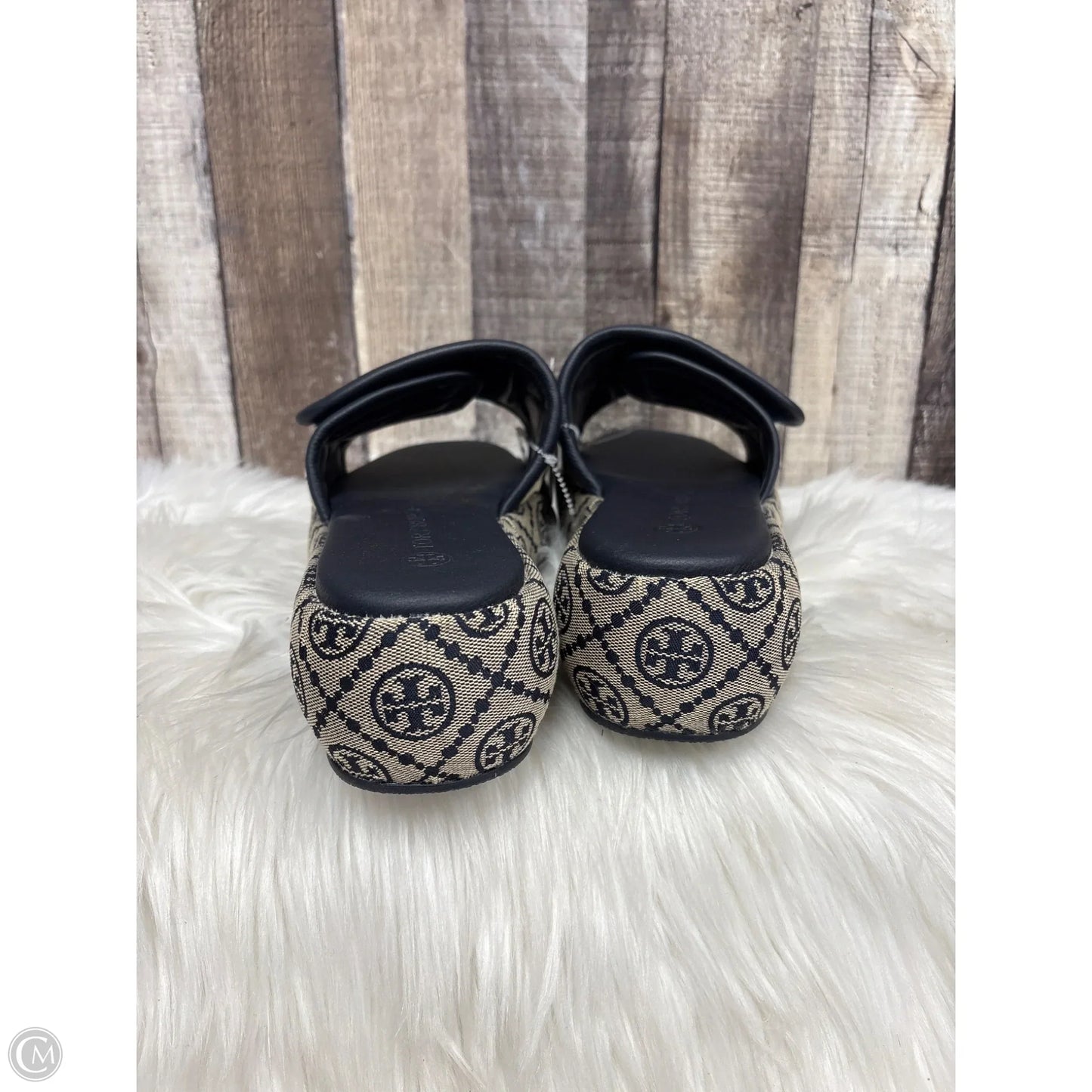Sandals Designer By Tory Burch In Bronze, Size: 8.5