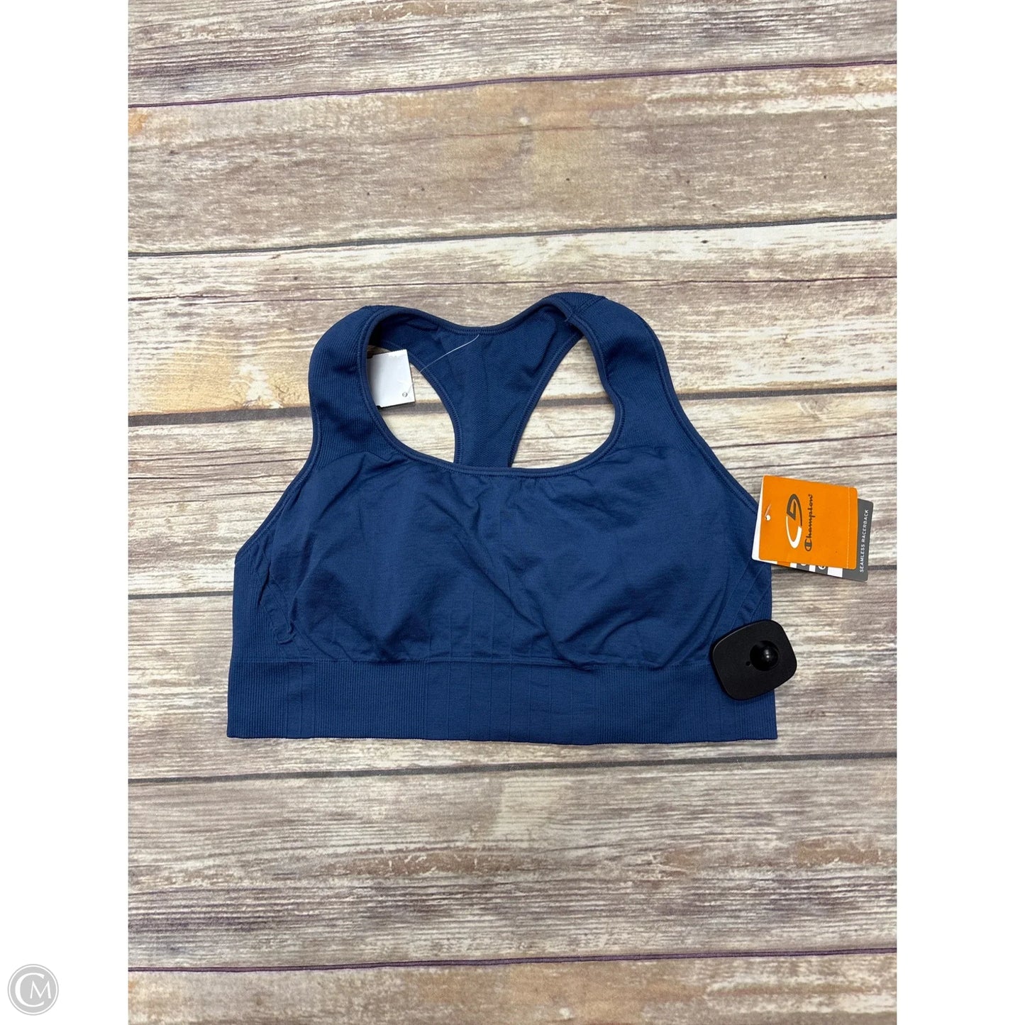 Athletic Bra By Champion In Blue, Size: L