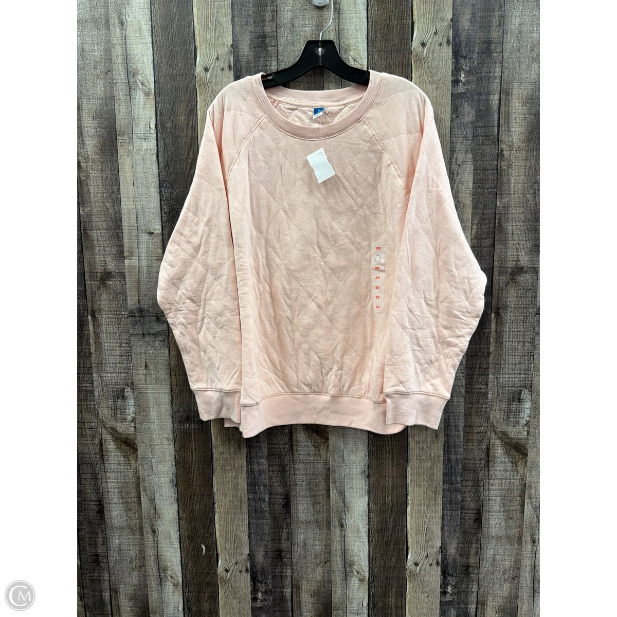 Sweater By Old Navy In Pink, Size: 2x