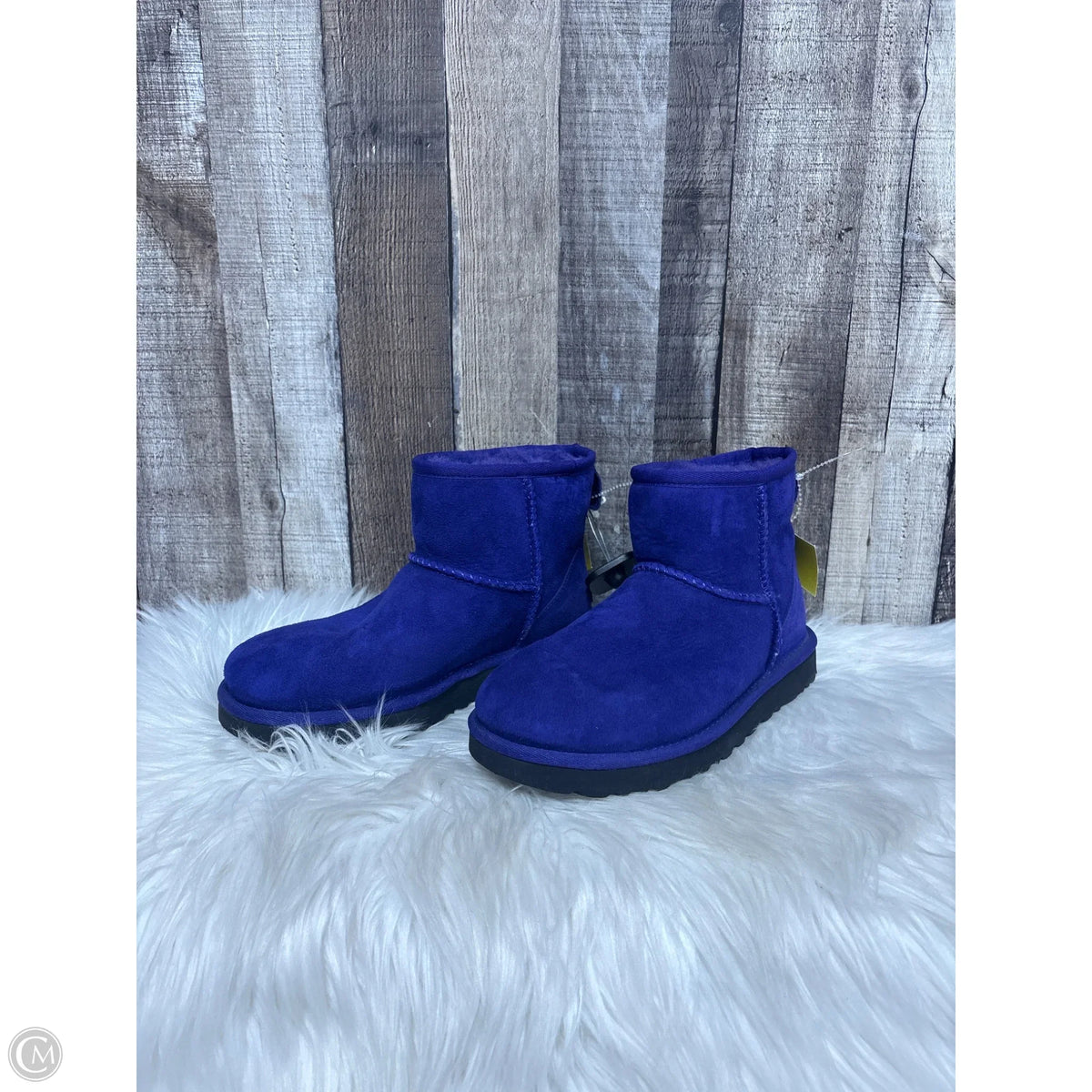 Boots Designer By Ugg In Purple, Size: 6