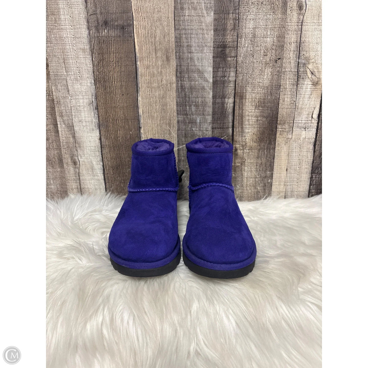Boots Designer By Ugg In Purple, Size: 6