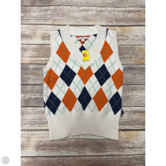 Vest Sweater By Tommy Hilfiger In Nautical Print, Size: M