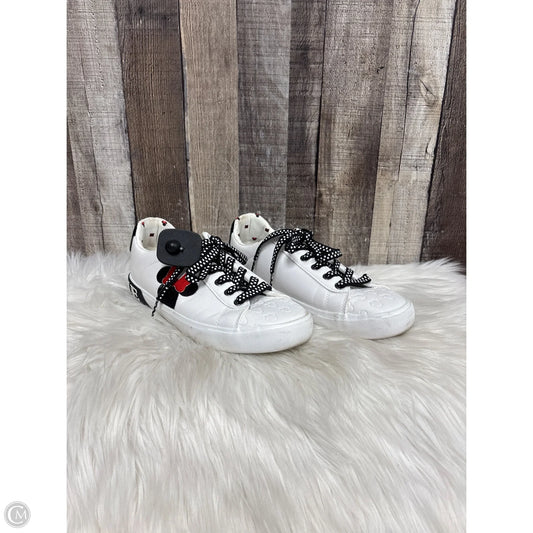 Shoes Sneakers By Disney In White, Size: 9