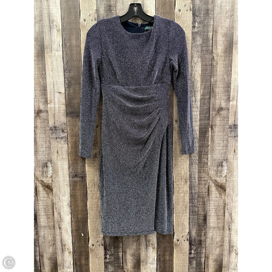 Dress Party Short By Lauren By Ralph Lauren In Blue, Size: Xs