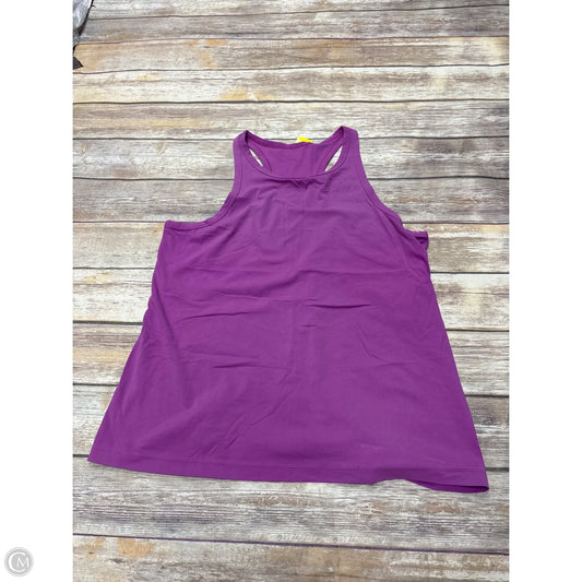 Athletic Tank Top By Lululemon In Pink, Size: Xl