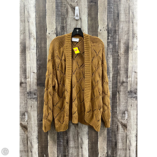Sweater Cardigan By Old Navy In Yellow, Size: Xl