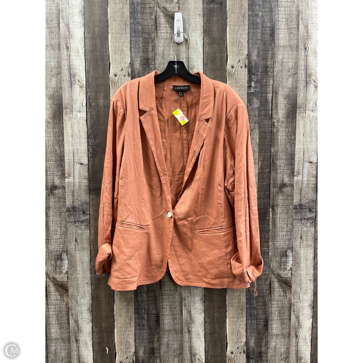 Blazer By Lane Bryant In Bronze, Size: 3x