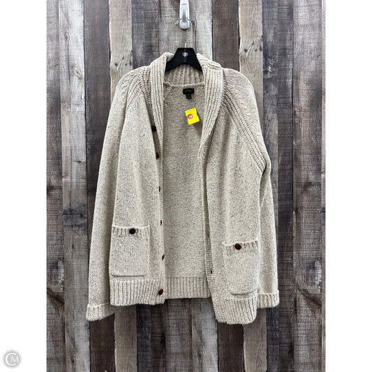 Sweater Cardigan Cashmere By J. Crew In Brown, Size: M