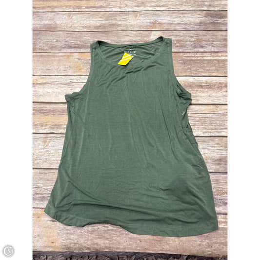Tank Top By American Eagle In Green, Size: L