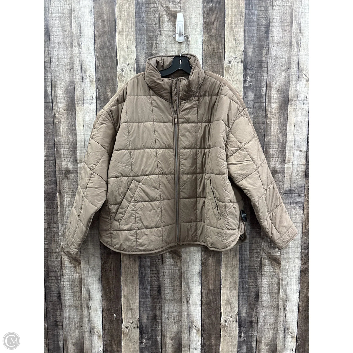 Jacket Puffer & Quilted By Roxy In Brown, Size: Xxl