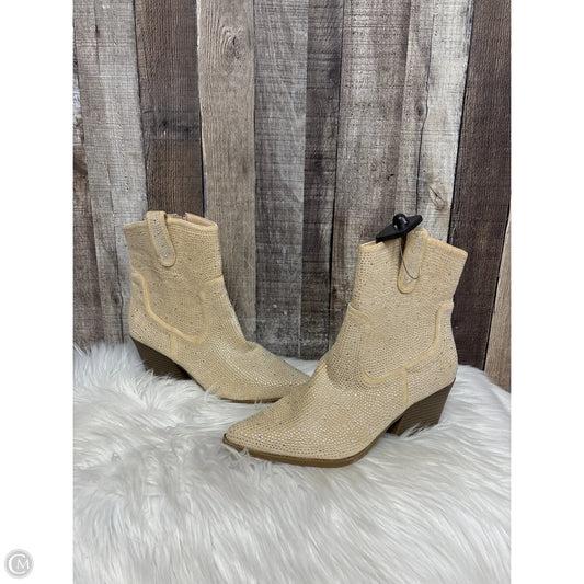 Boots Western By Cme In Brown, Size: 10