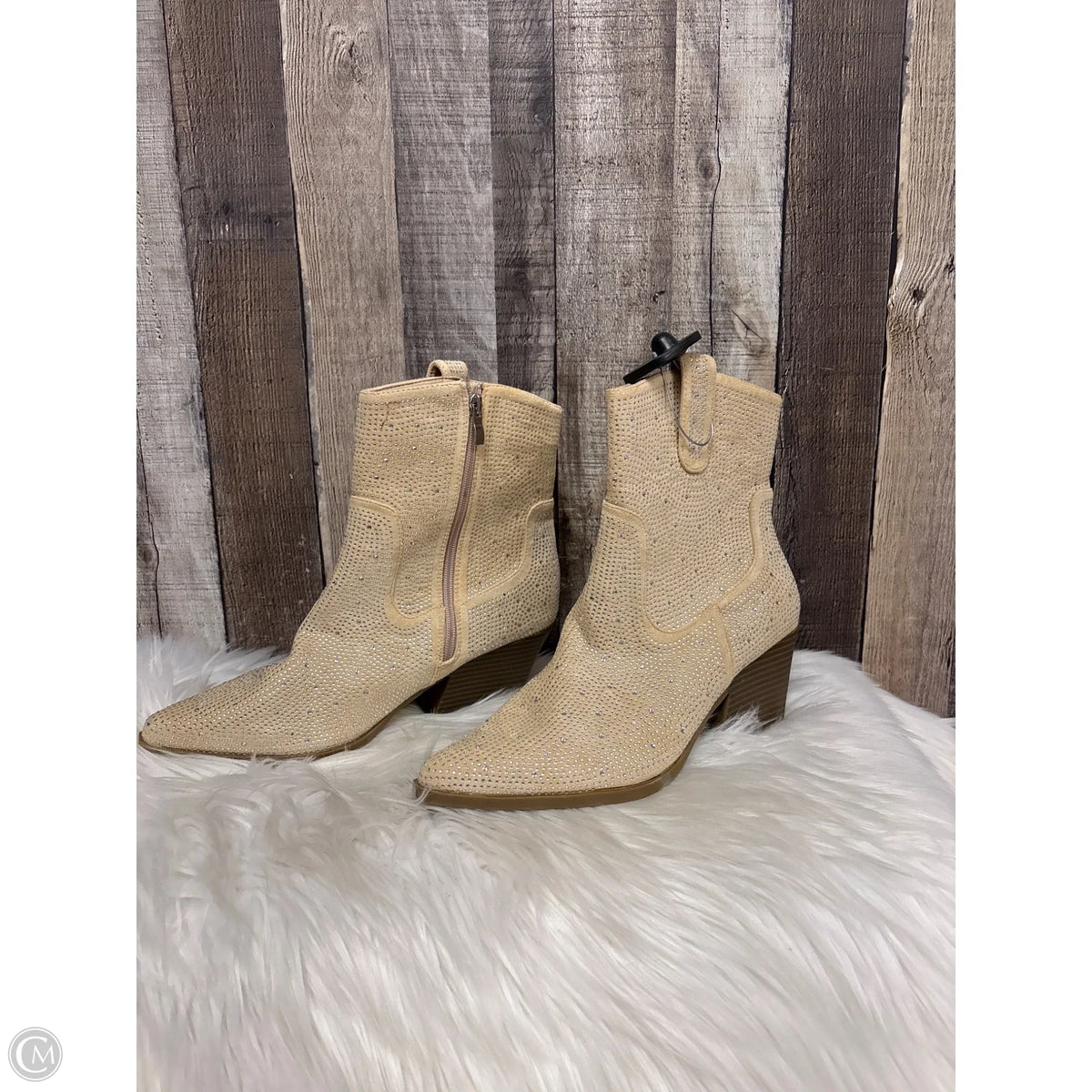 Boots Western By Cme In Brown, Size: 10