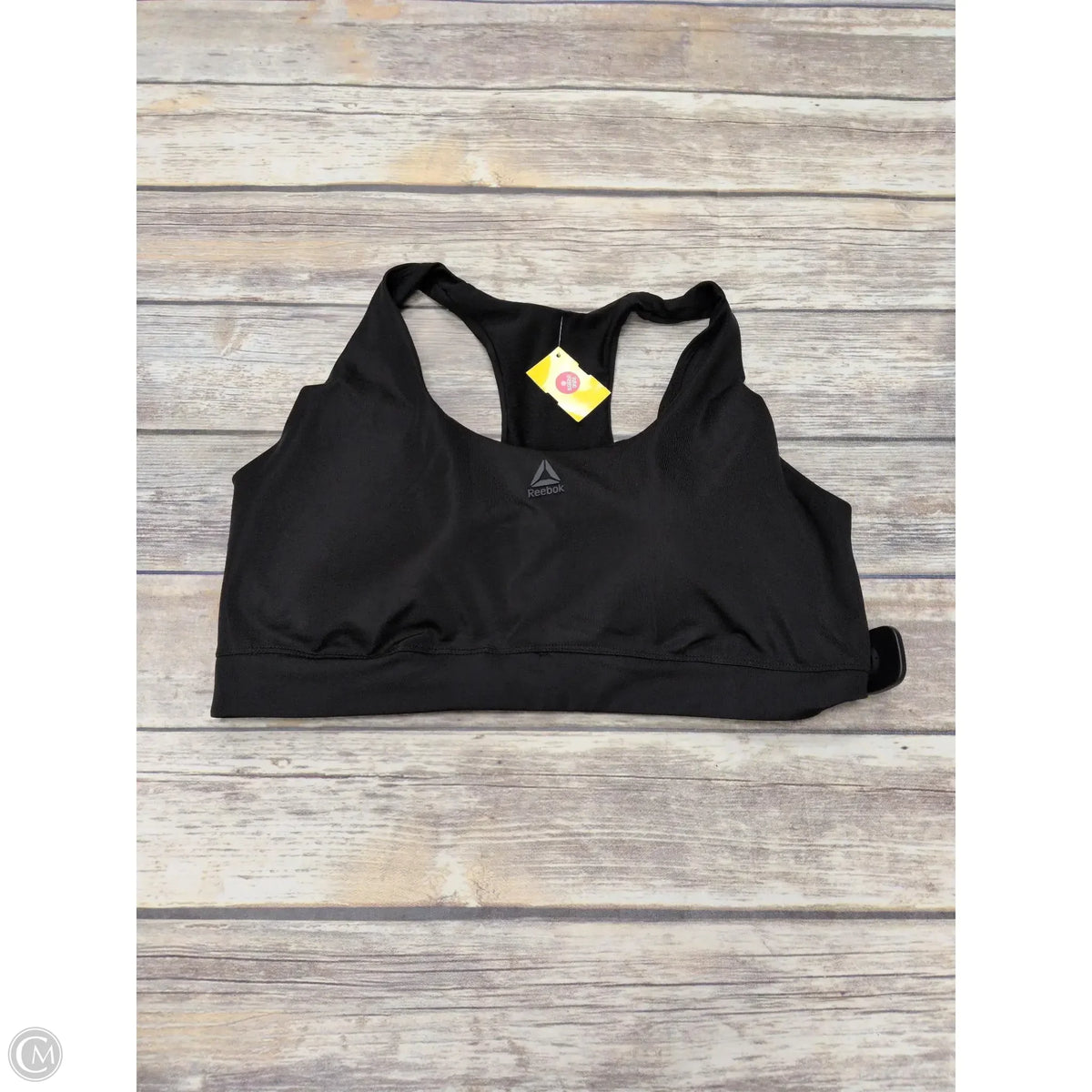 Athletic Bra By Reebok In Black, Size: 2x