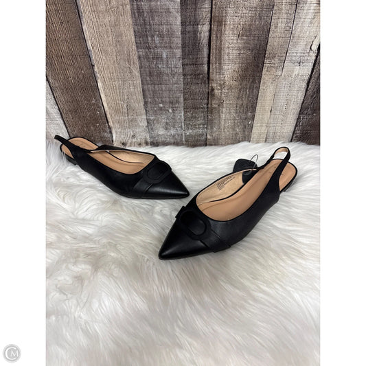 Shoes Flats By A New Day In Black, Size: 9