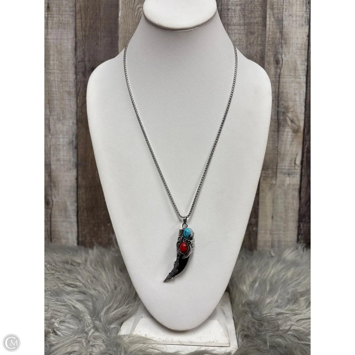 Necklace Statement By Cmf