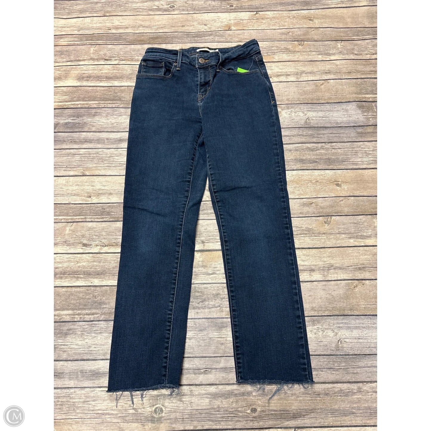 Jeans Straight By Levis In Blue, Size: 6