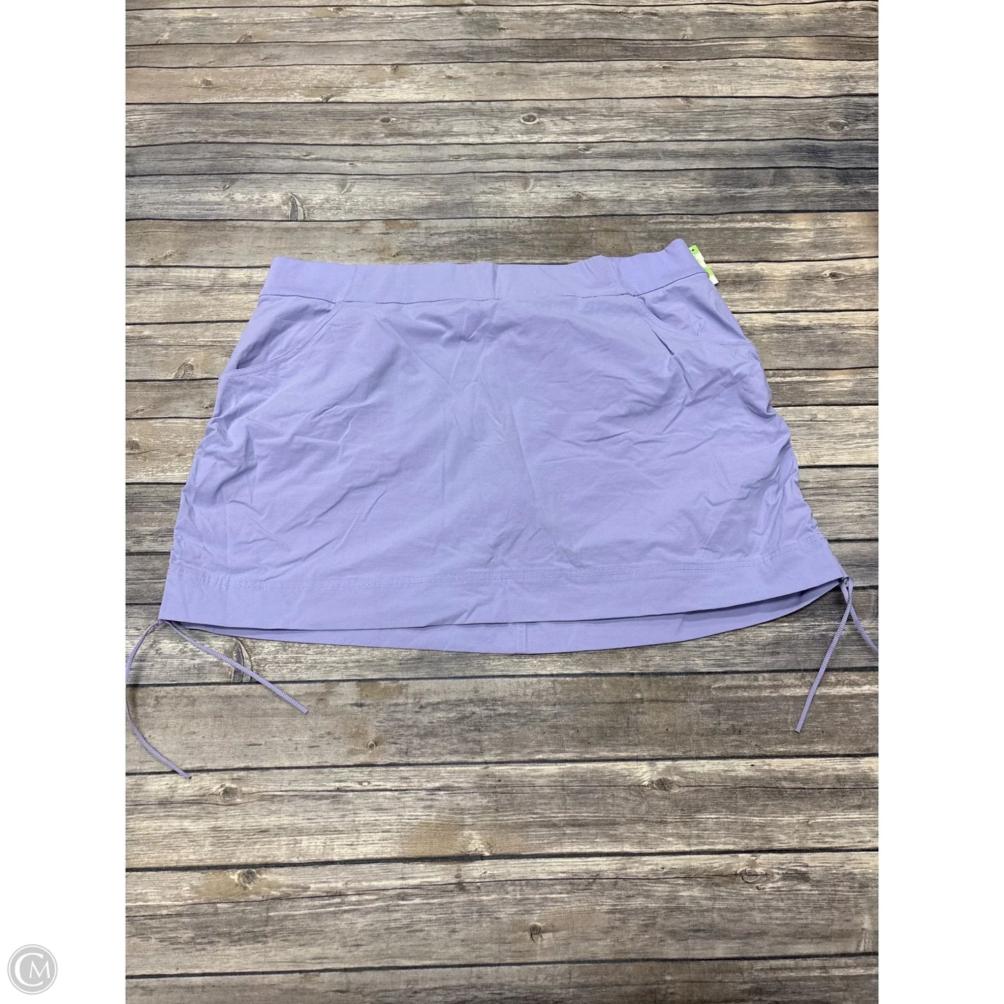 Athletic Skort By Columbia In Purple, Size: Xxl