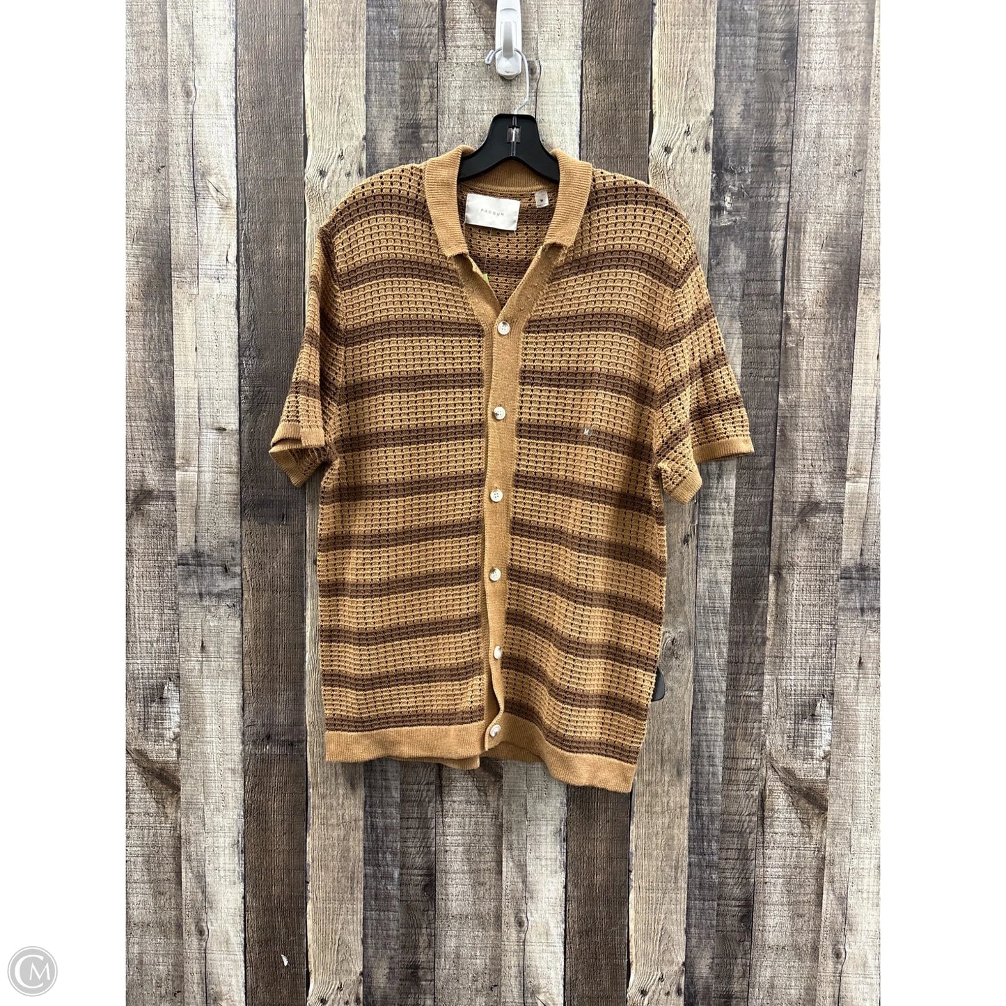 Cardigan By Pacsun In Brown, Size: M