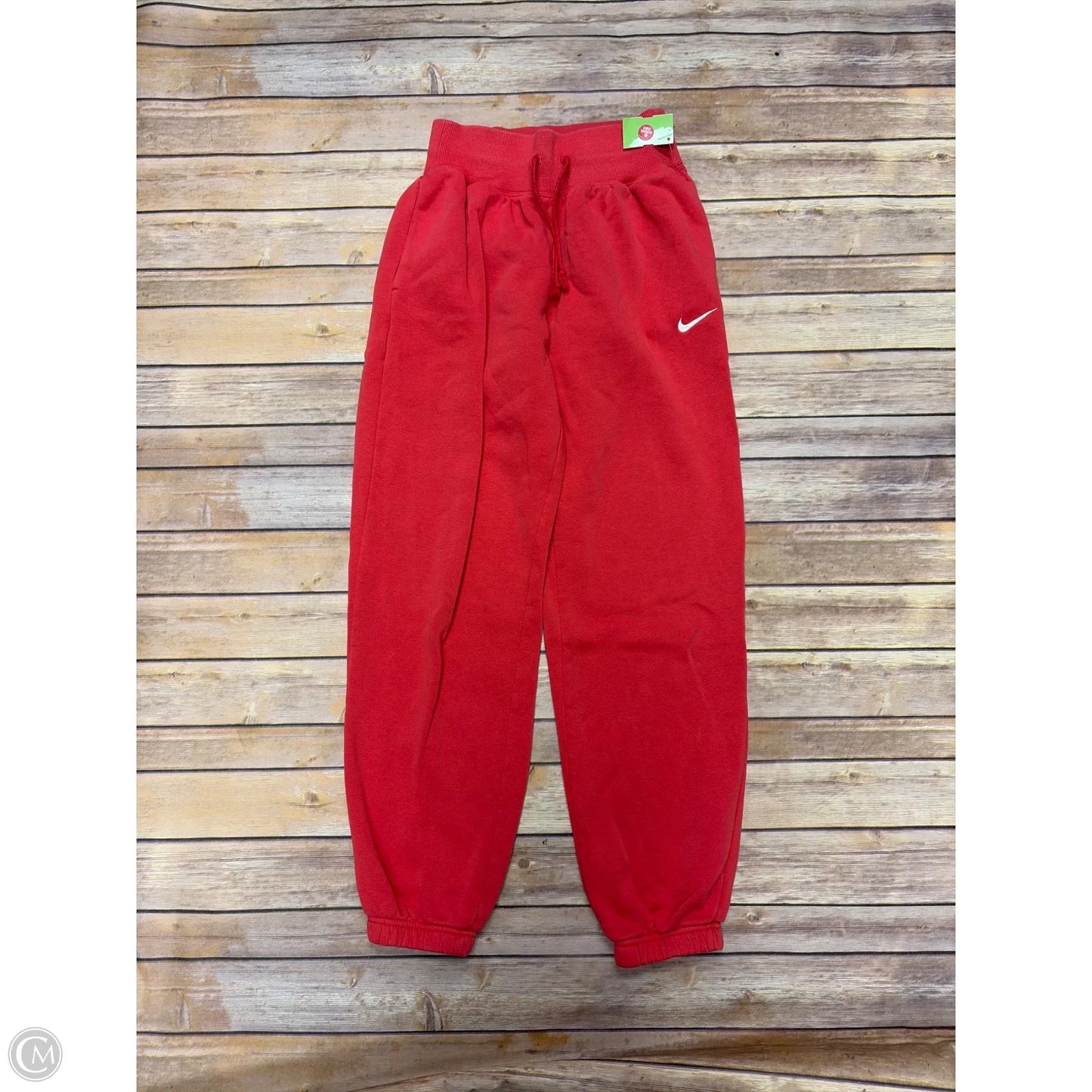 Athletic Pants By Nike In Red, Size: Xs
