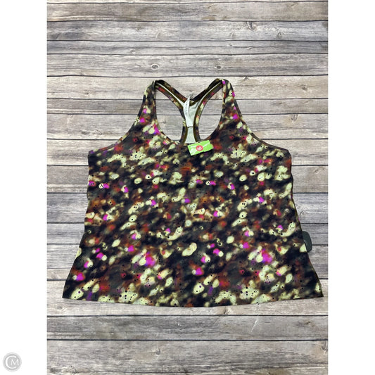 Athletic Tank Top By Lululemon In Multi-colored, Size: 20