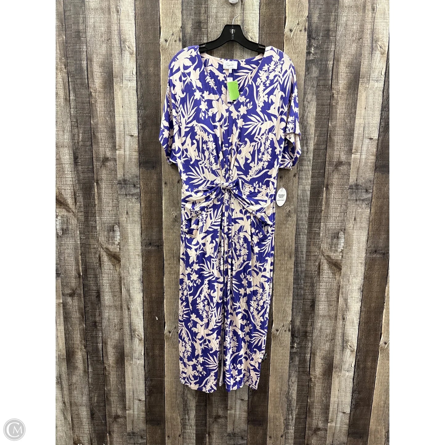 Dress Casual Maxi By Soma In Blue, Size: L