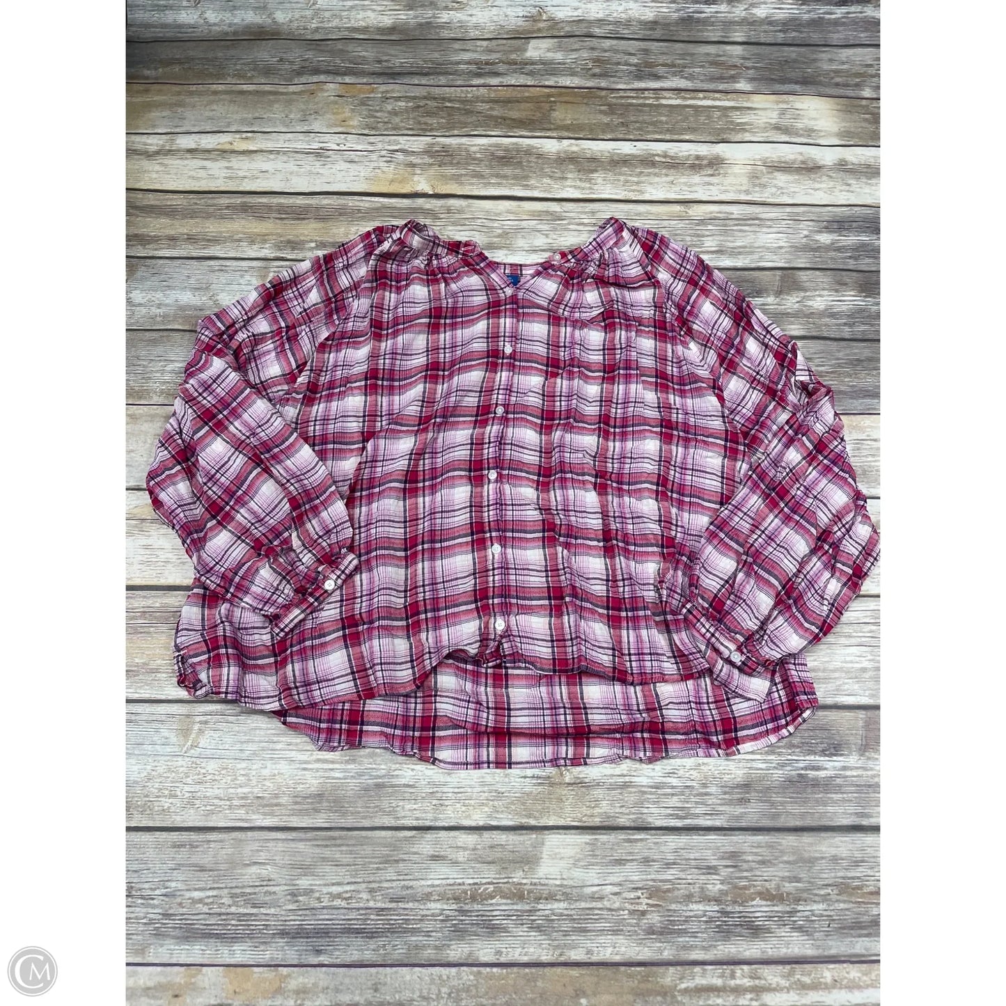 Top Long Sleeve By Old Navy In Pink, Size: Xl