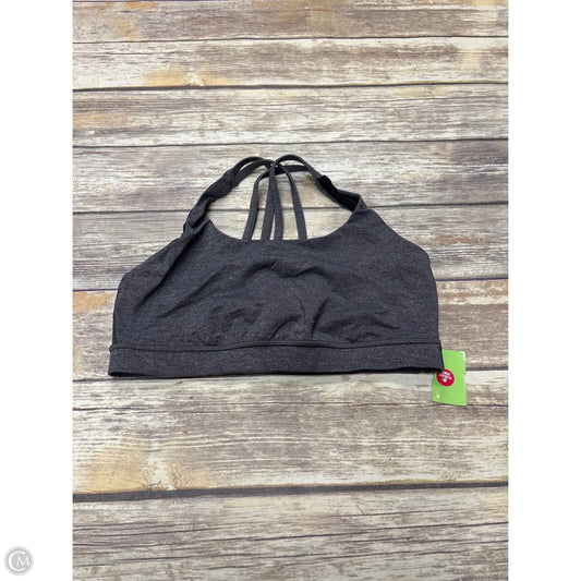 Athletic Bra By Lululemon In Grey, Size: 10