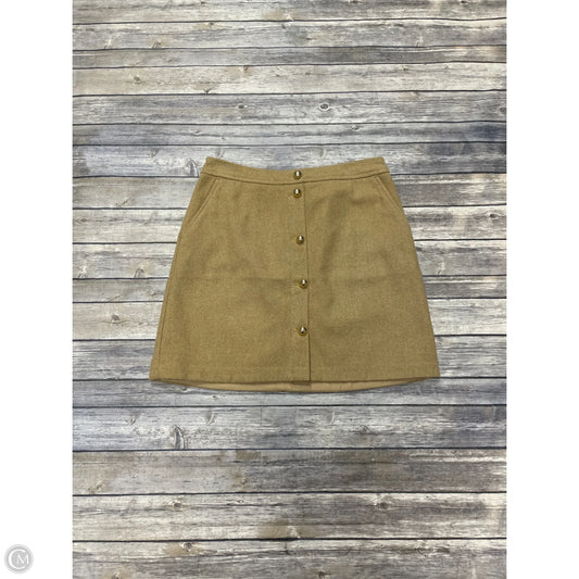 Skirt Mini & Short By Loft In Tan, Size: 6