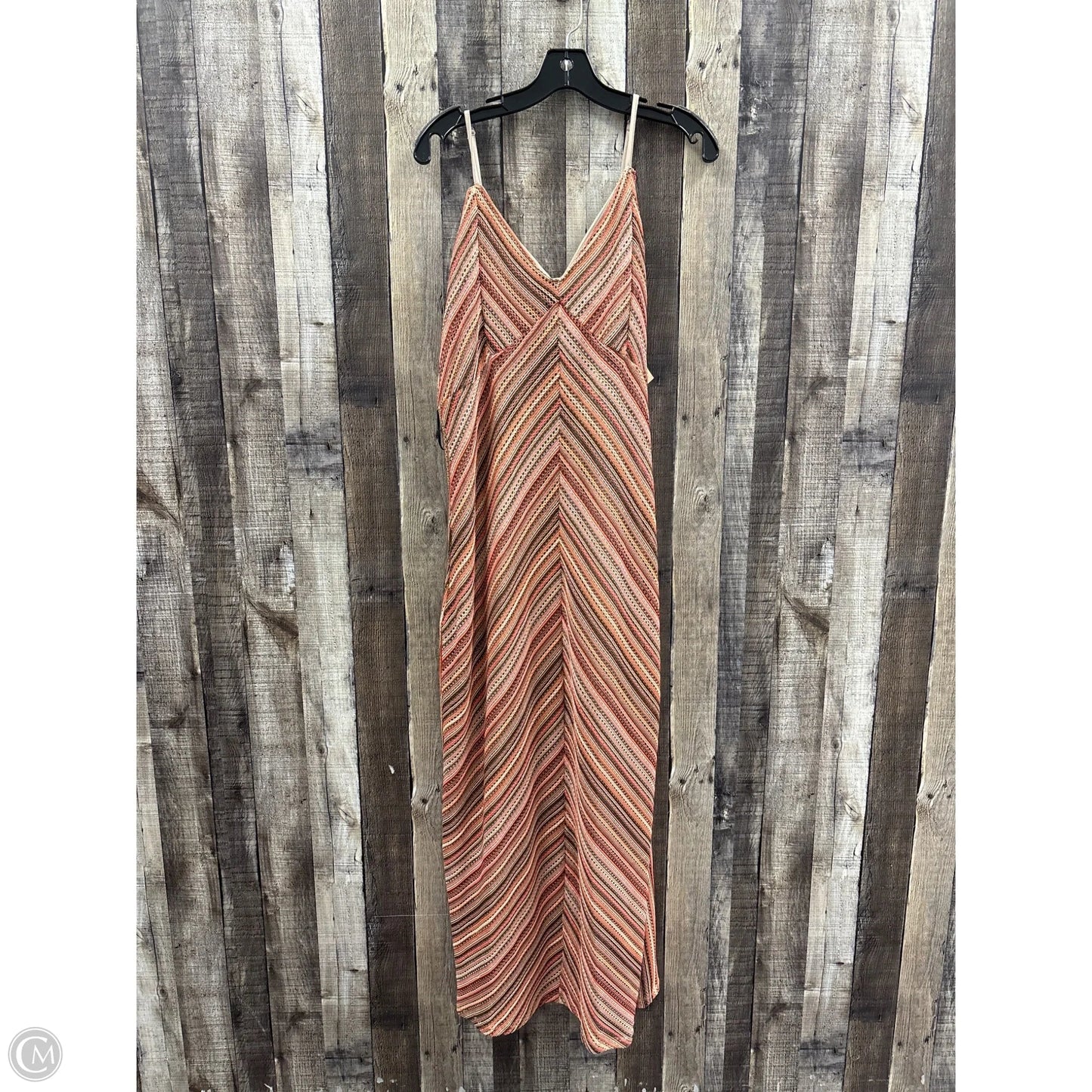 Dress Casual Maxi By Vero Moda In Orange, Size: Xl