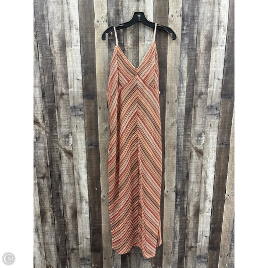 Dress Casual Maxi By Vero Moda In Orange, Size: Xl