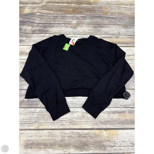 Sweatshirt Collar By Cme In Black, Size: M