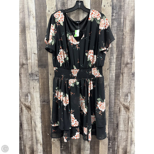 Dress Casual Midi By Torrid In Black, Size: 1x