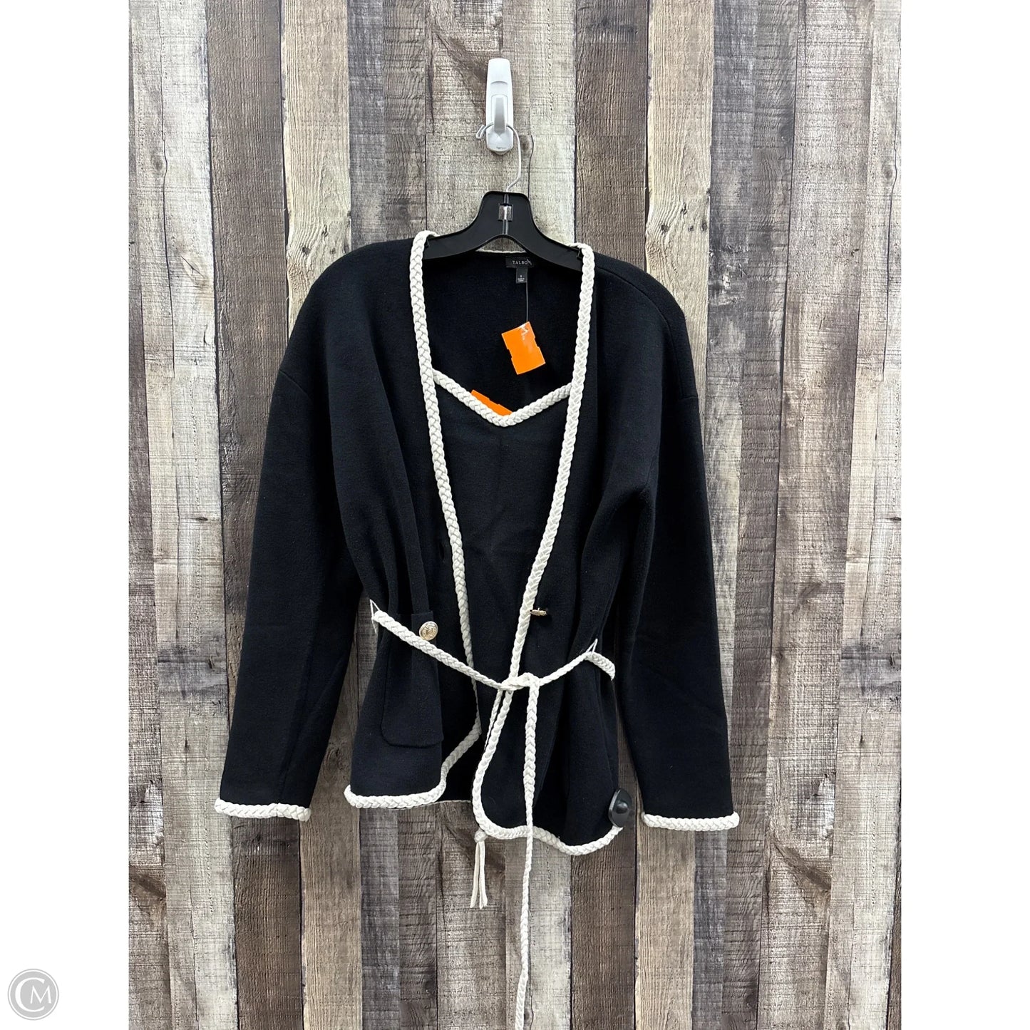 Top 2pc Long Sleeve By Talbots In Black, Size: S