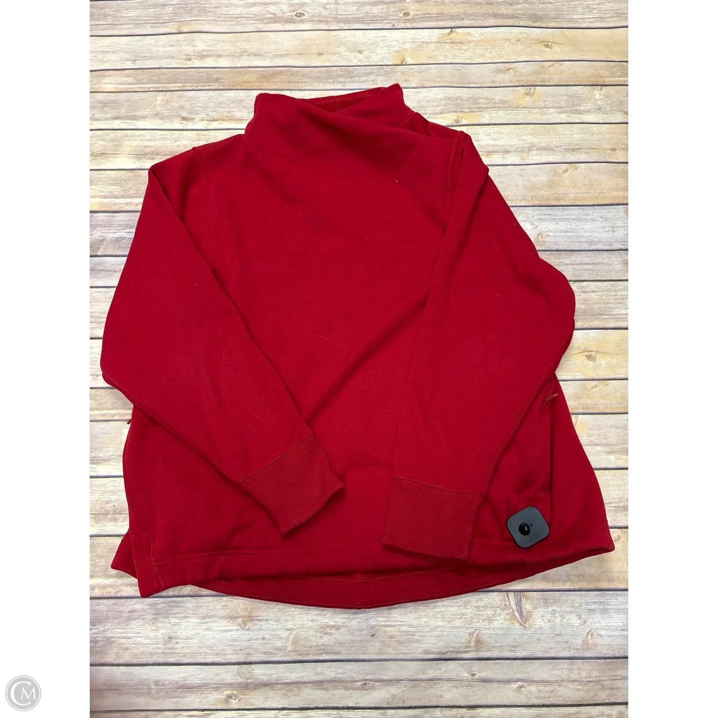 Athletic Sweatshirt Collar By Athleta In Red, Size: 2x