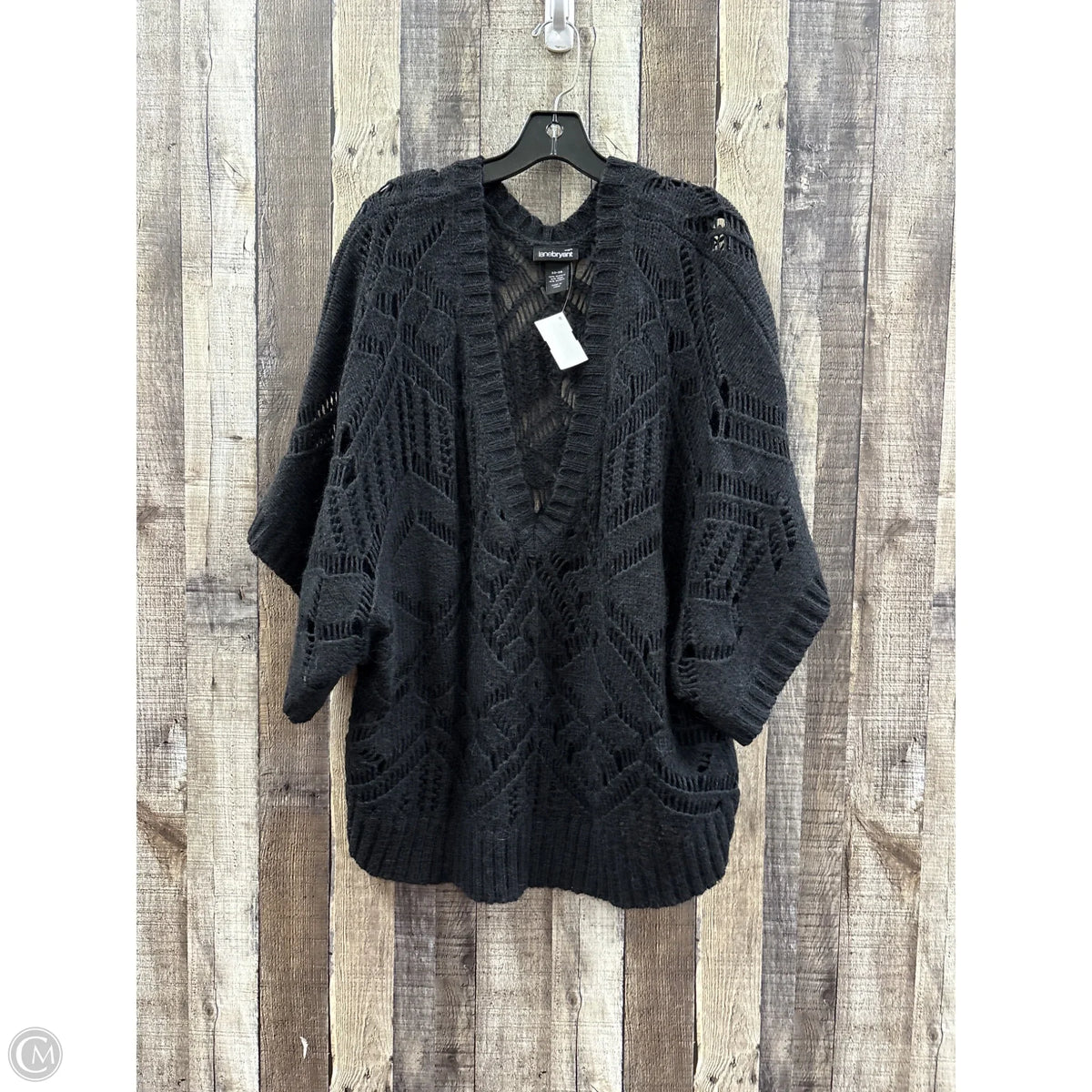 Sweater By Lane Bryant In Black, Size: 4x