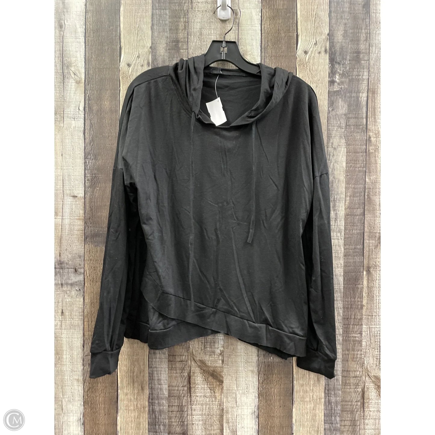 Sweatshirt Hoodie By Cmf In Black, Size: M
