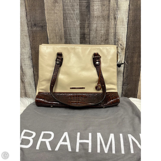 Handbag Designer By Brahmin, Size: Medium