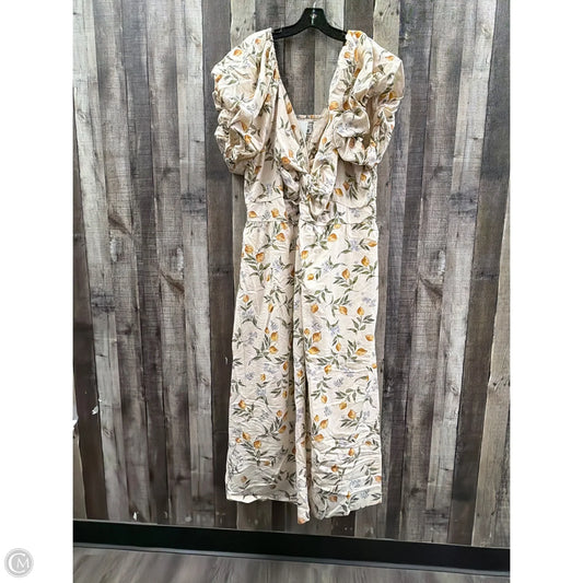 Dress Casual Maxi By Cme In Tan, Size: 3x