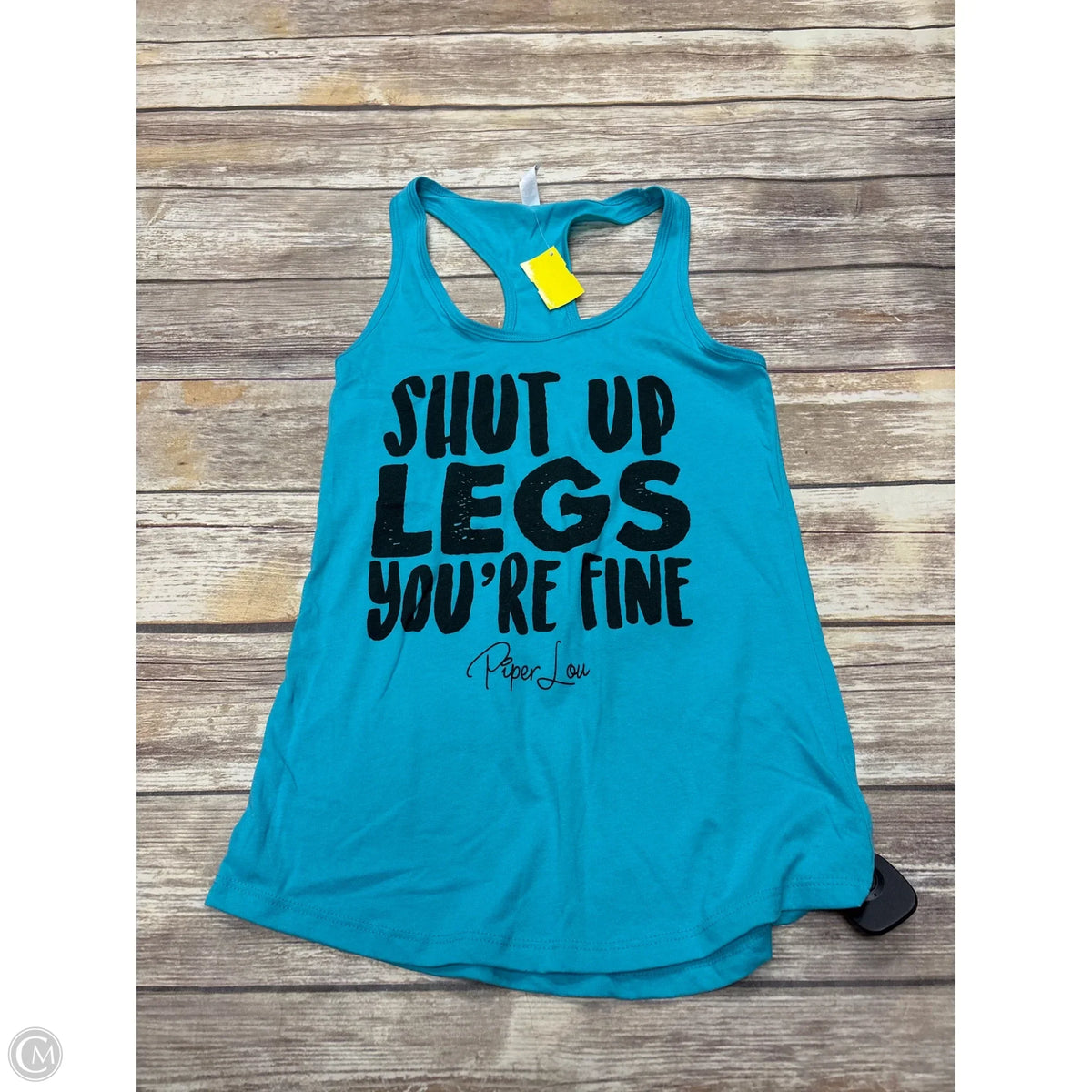 Top Sleeveless By Next Level In Blue, Size: S