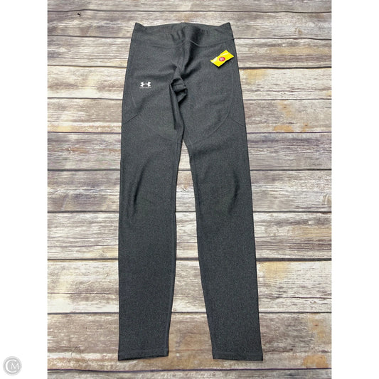 Athletic Leggings By Under Armour In Grey, Size: S