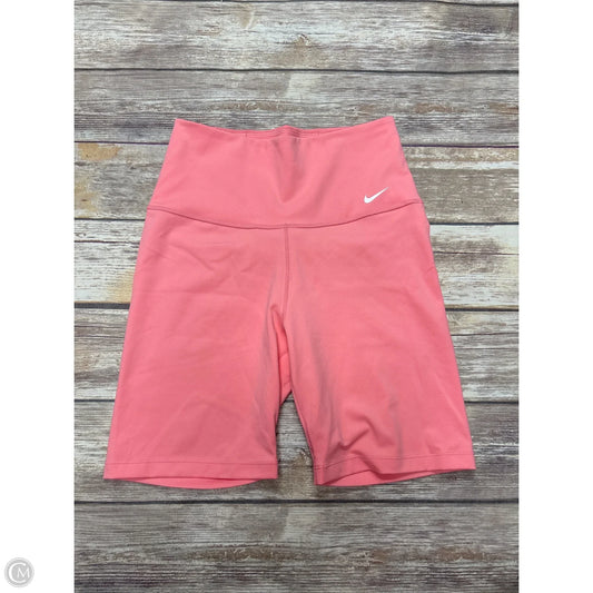 Athletic Shorts By Nike In Pink, Size: S