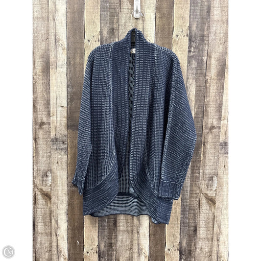 Cardigan By Pink Rose In Navy, Size: L