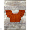 Top Short Sleeve By Blashe In Orange, Size: S
