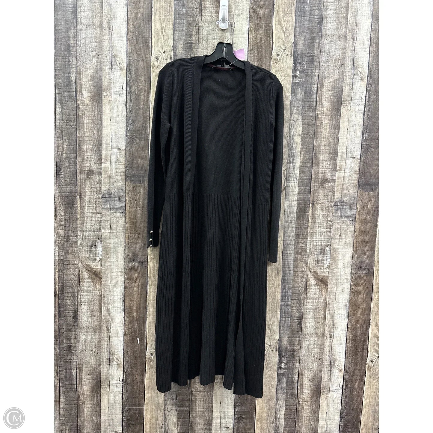 Sweater Cardigan By White House Black Market In Black, Size: M