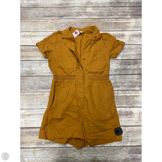 Romper By Universal Thread In Orange, Size: S