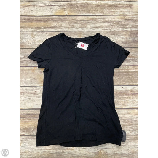 Top Short Sleeve By A New Day In Black, Size: Xs